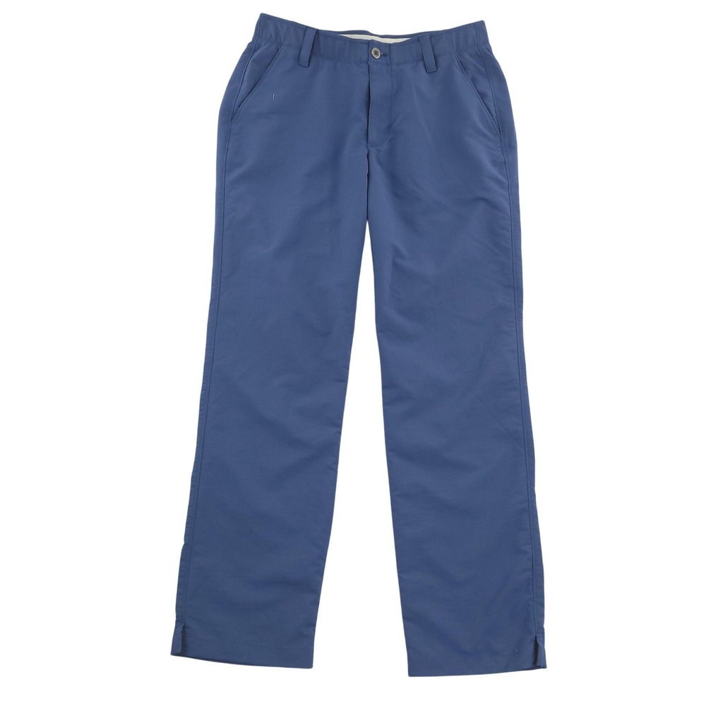 Under Armour Pants Mens 32x30 Blue Khakis Tear Away Relaxed Fit Casual Wear